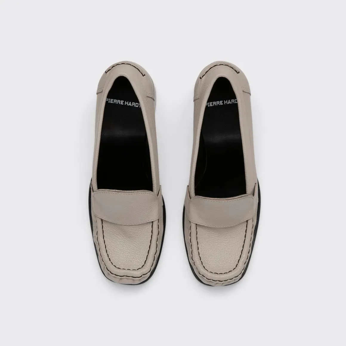 PIERRE HARDY ROMY HEELED LOAFER Offwhite Online