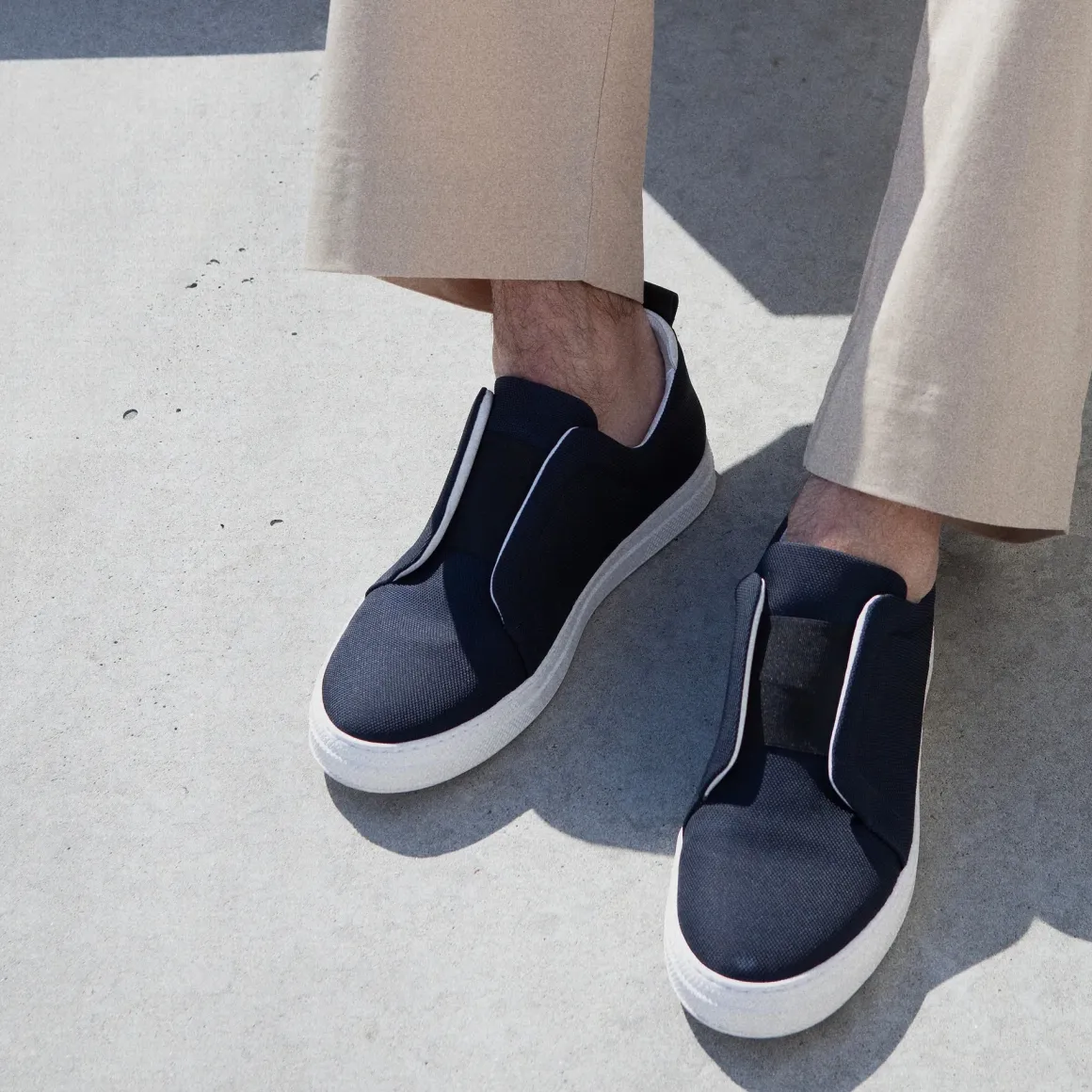 PIERRE HARDY SLIDER SNEAKERS Darknavy Fashion