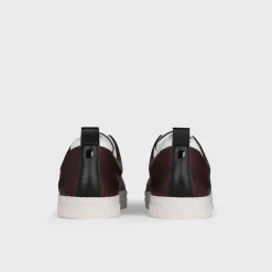 PIERRE HARDY SLIDER SNEAKERS Burgundy Cheap