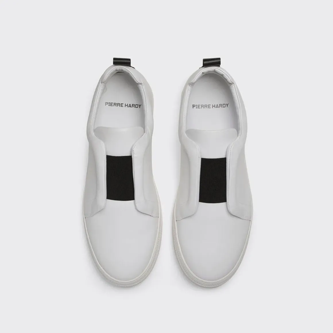 PIERRE HARDY SLIDER SNEAKERS White,black Discount
