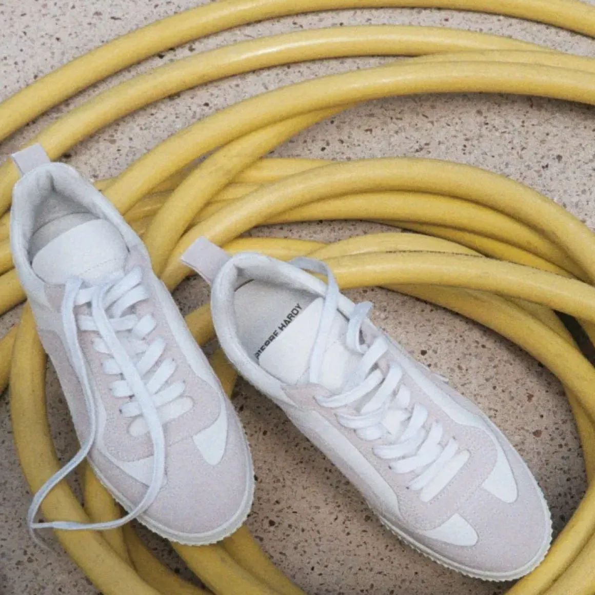 PIERRE HARDY START SNEAKERS White Best Sale