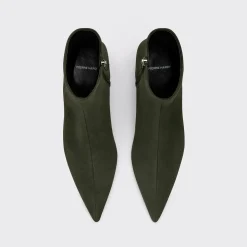 PIERRE HARDY STELLA HEELED BOOTS Kaki Clearance