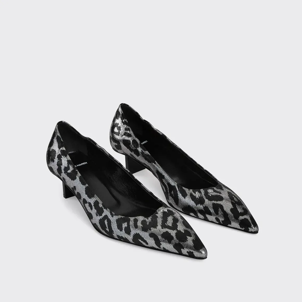 PIERRE HARDY STELLA PUMP Silverleopard Online