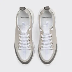 PIERRE HARDY STREET LIFE SNEAKERS Grey,white Best Sale