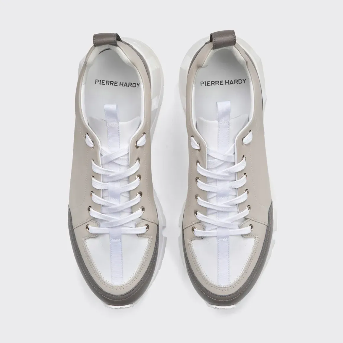 PIERRE HARDY STREET LIFE SNEAKERS Grey,white Best Sale