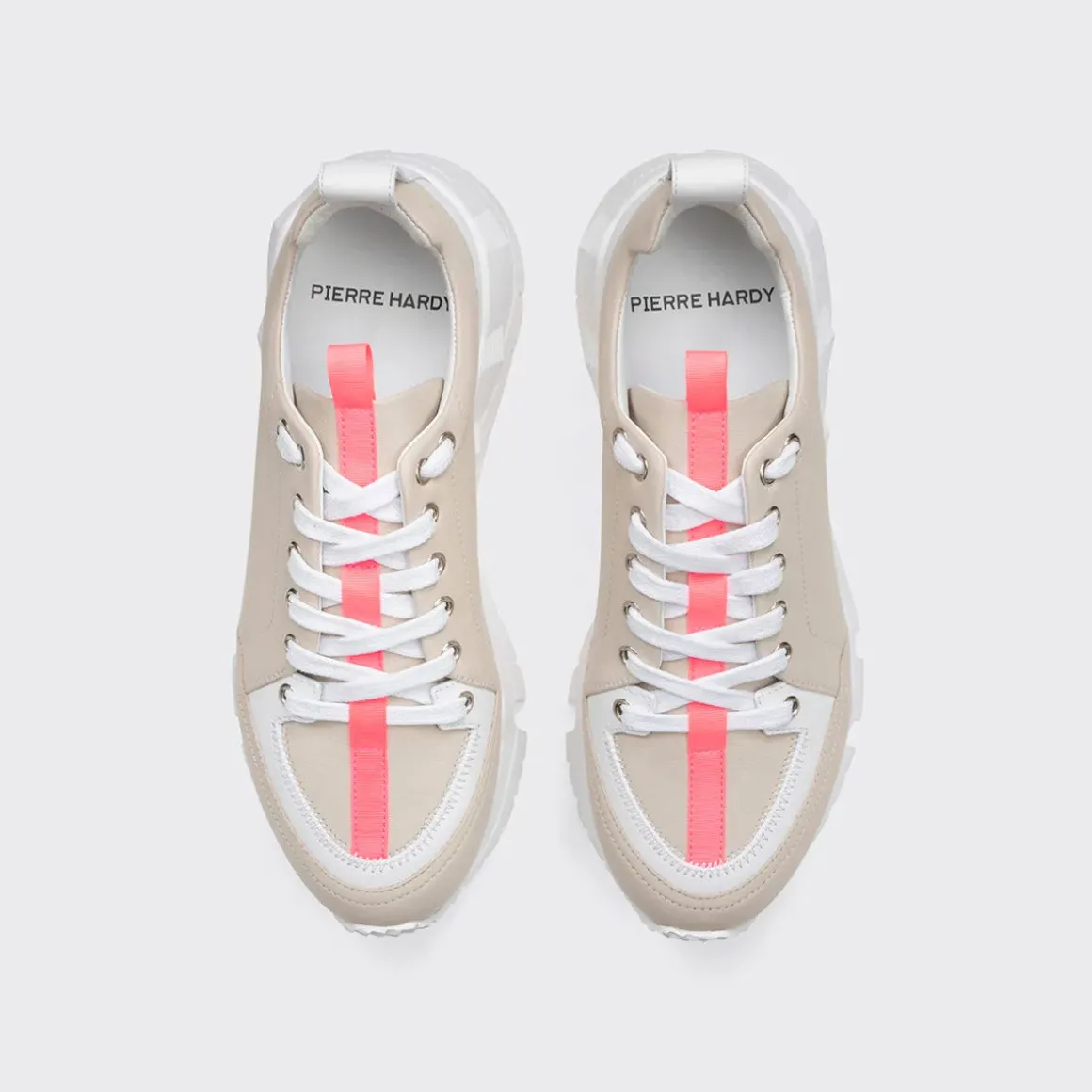PIERRE HARDY STREET LIFE SNEAKERS Off-white Fashion
