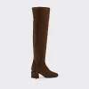 PIERRE HARDY TEXAS OVER THE KNEE BOOTS Chocolate Fashion