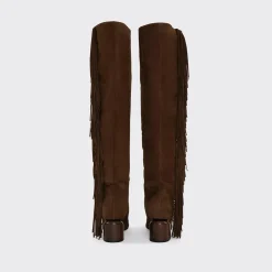 PIERRE HARDY TEXAS OVER THE KNEE BOOTS Chocolate Fashion