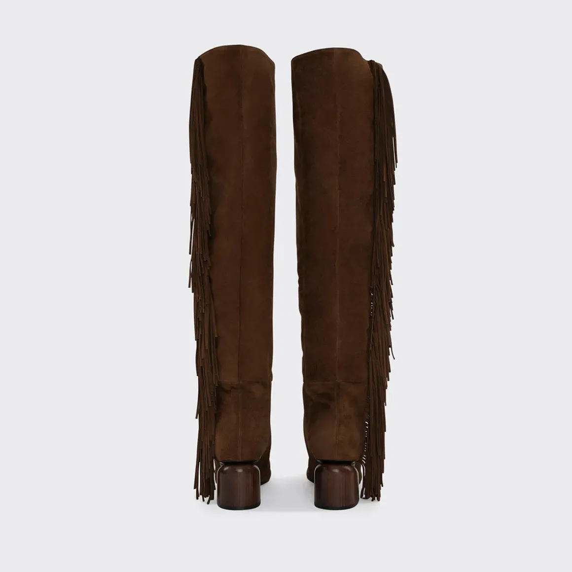 PIERRE HARDY TEXAS OVER THE KNEE BOOTS Chocolate Fashion