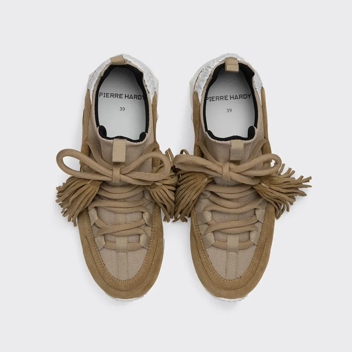 PIERRE HARDY TEXAS TREK COMET SNEAKERS Sand Sale