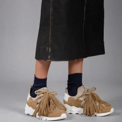 PIERRE HARDY TEXAS TREK COMET SNEAKERS Sand Sale