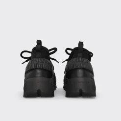 PIERRE HARDY TREK COMET SNEAKERS Black Flash Sale