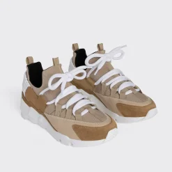 PIERRE HARDY TREK COMET SNEAKERS Sand Cheap