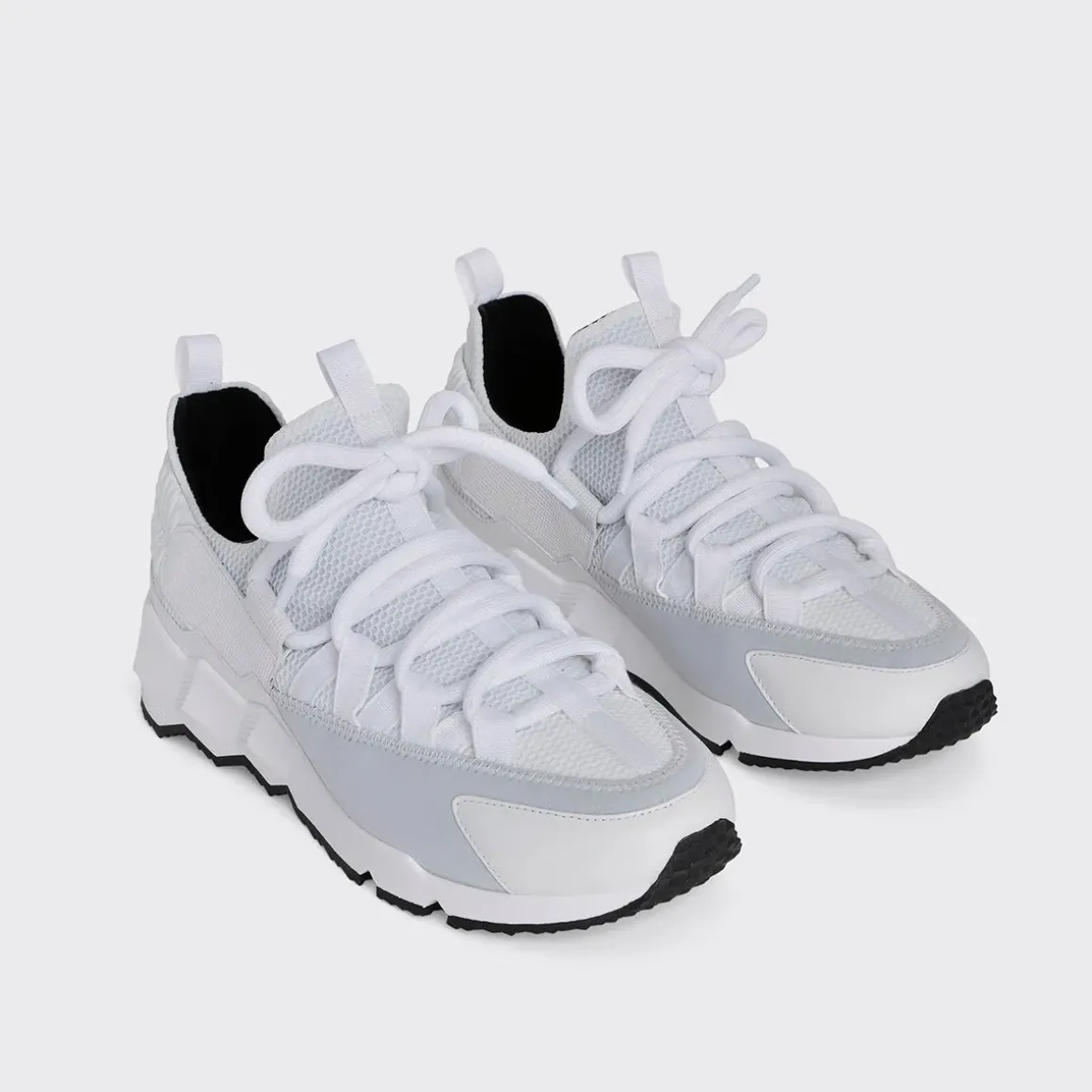 PIERRE HARDY TREK COMET SNEAKERS White Hot