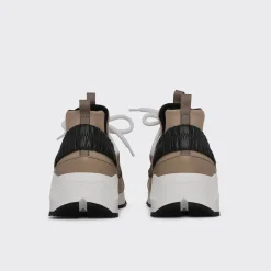 PIERRE HARDY TREK COMET SNEAKERS Sand,black Hot