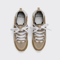 PIERRE HARDY TREK COMET SNEAKERS Sand Cheap