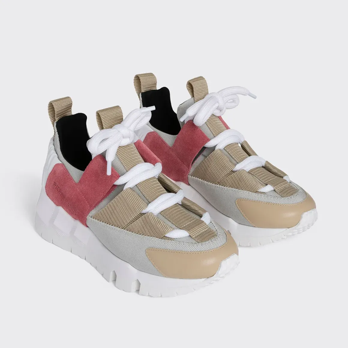 PIERRE HARDY TREK COMET XL Raspberry,beige,lightgrey Hot
