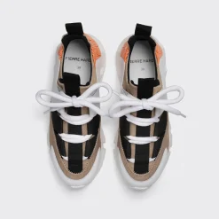 PIERRE HARDY TREK COMET XL Beige,white,orange Best