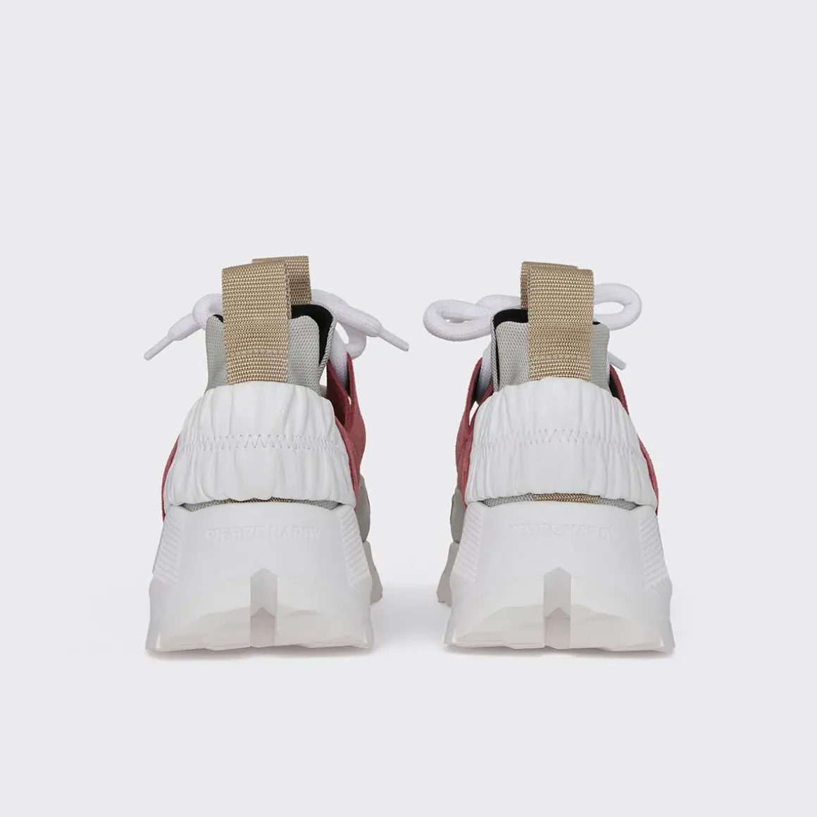 PIERRE HARDY TREK COMET XL Raspberry,beige,lightgrey Hot