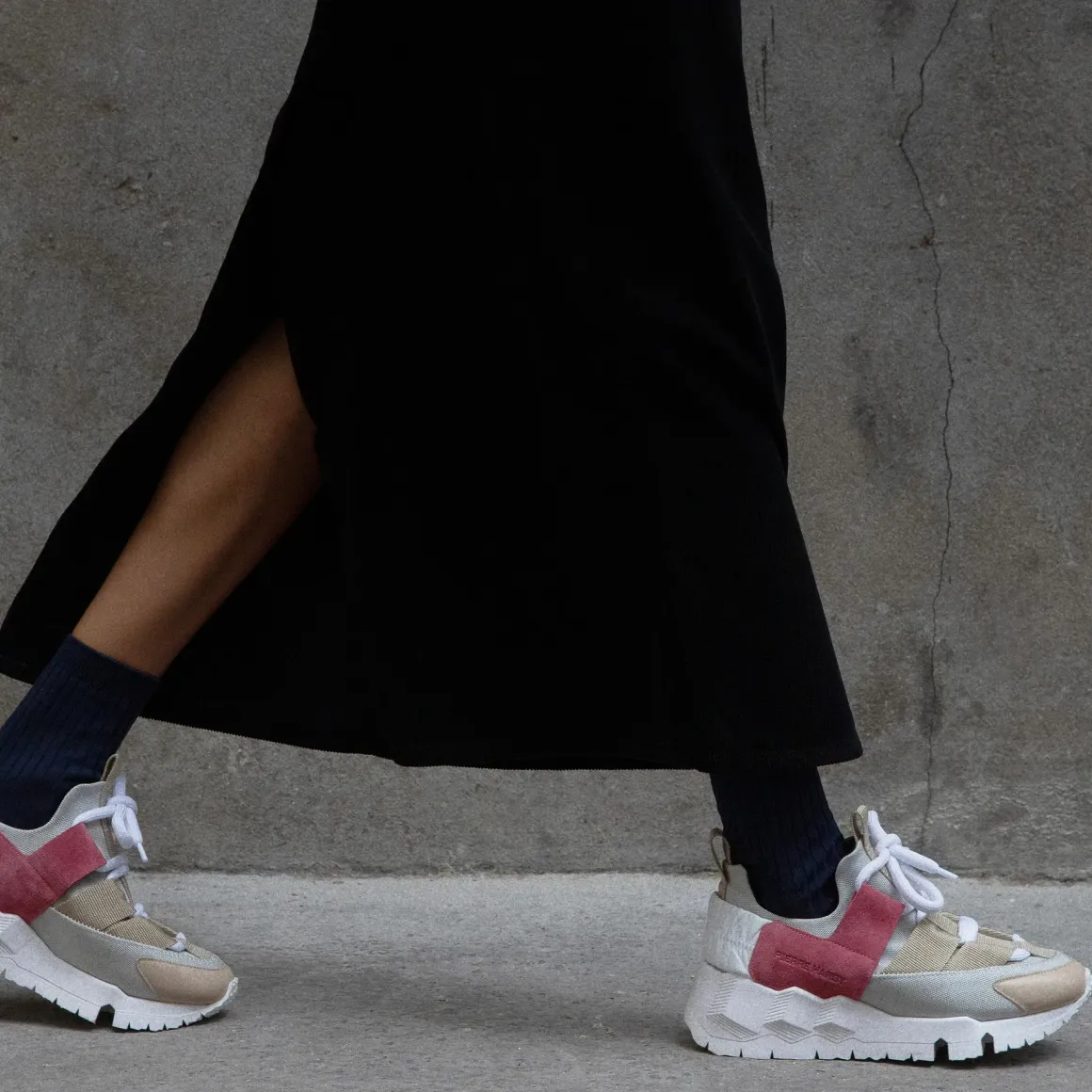 PIERRE HARDY TREK COMET XL Raspberry,beige,lightgrey Hot