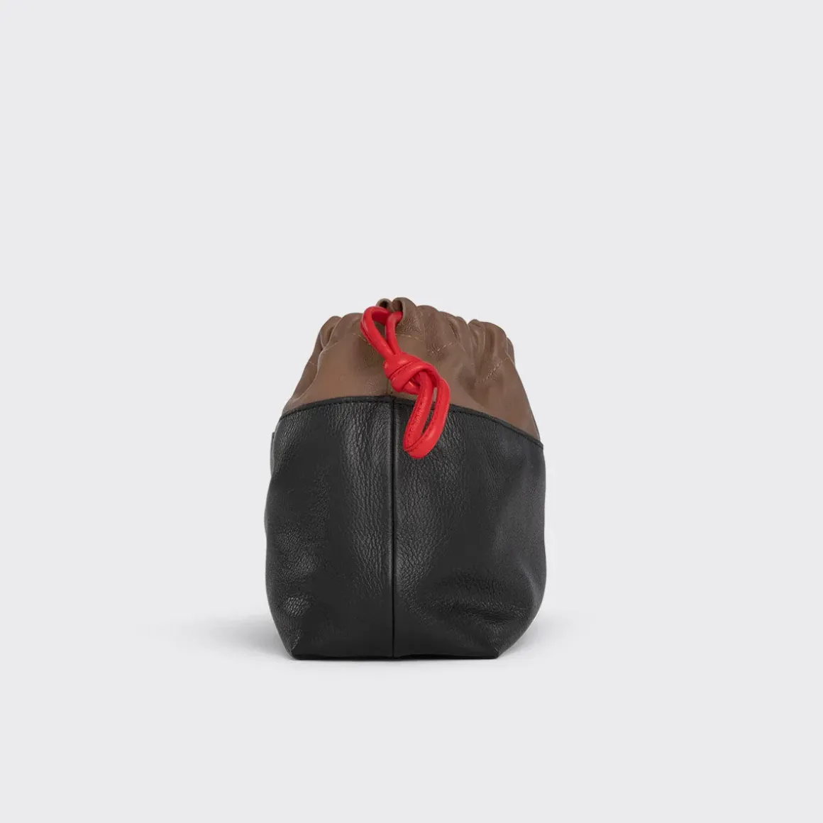 PIERRE HARDY TWIN CLUTCH Tobacco,black Best Sale