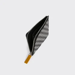 PIERRE HARDY VALOIS COIN PURSE Black,yellow Best Sale