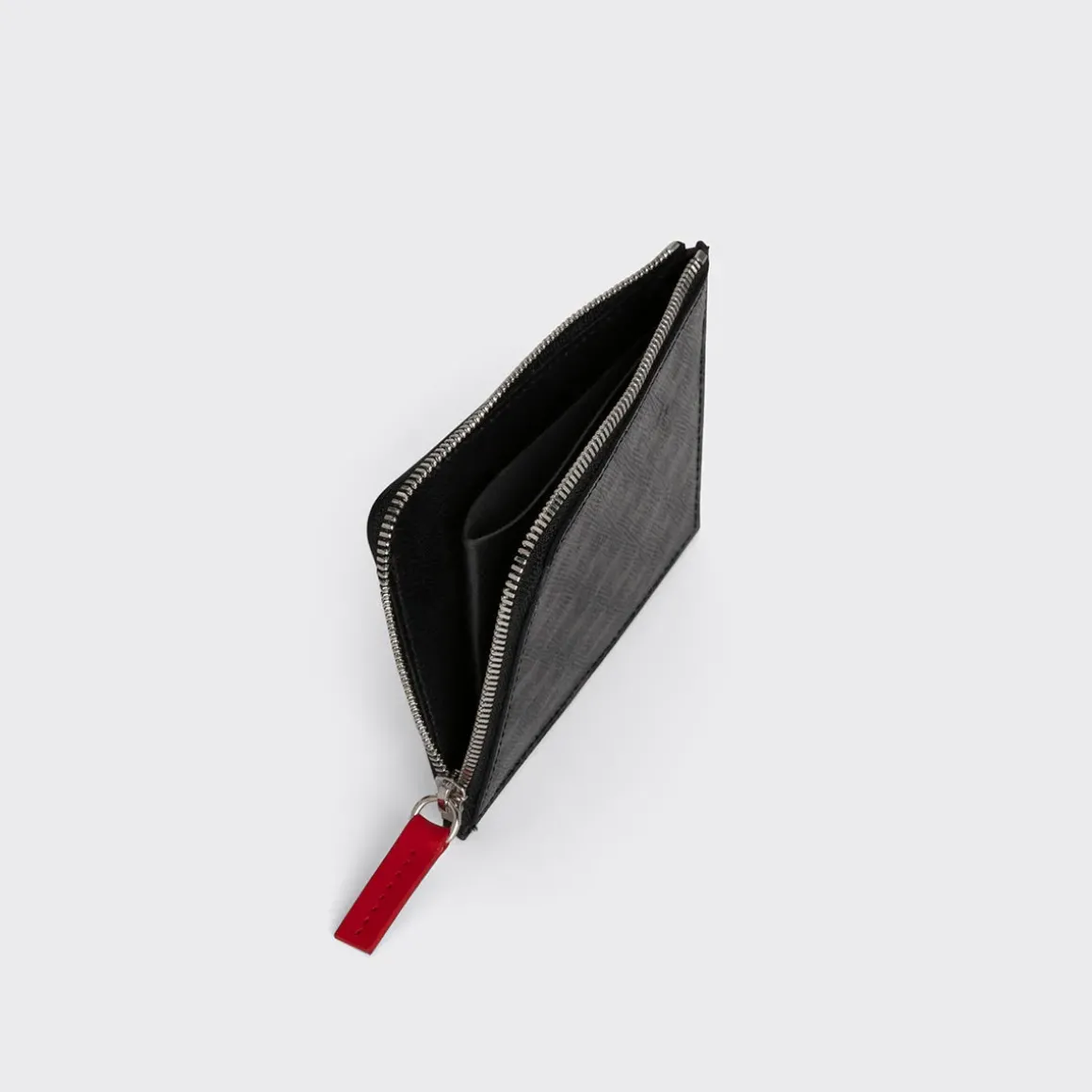 PIERRE HARDY VALOIS COIN PURSE Black,red Flash Sale