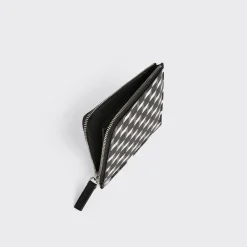 PIERRE HARDY VALOIS COIN PURSE Black,white Cheap